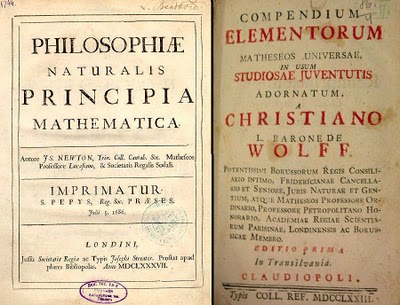 Principia de Isaac Newton en Latin